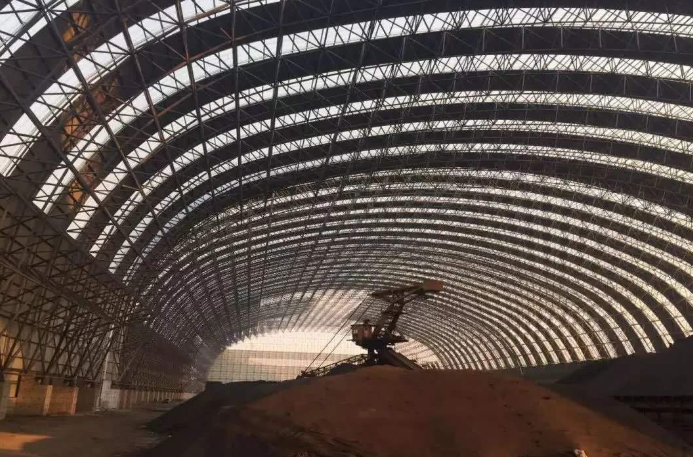 赤水概述原料场封闭技术的特点和类型